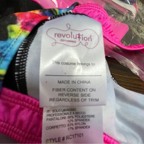 NWT Revolution 2 piece Halloween Dance Costume Size M - Picture 13 of 13